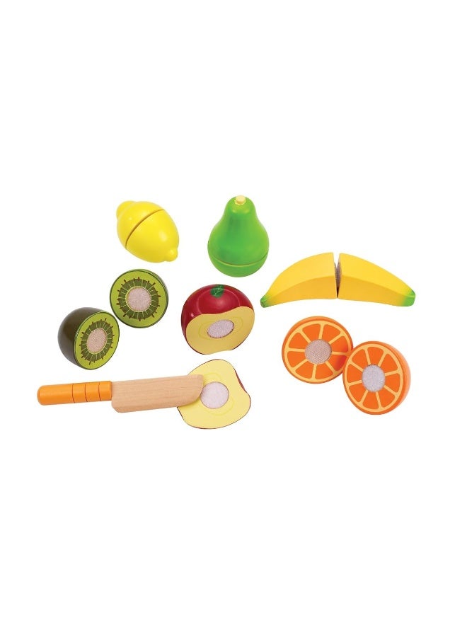 Award Winning Hape Fresh Fruit Wooden Kitchen Play Food Set For 3 Years