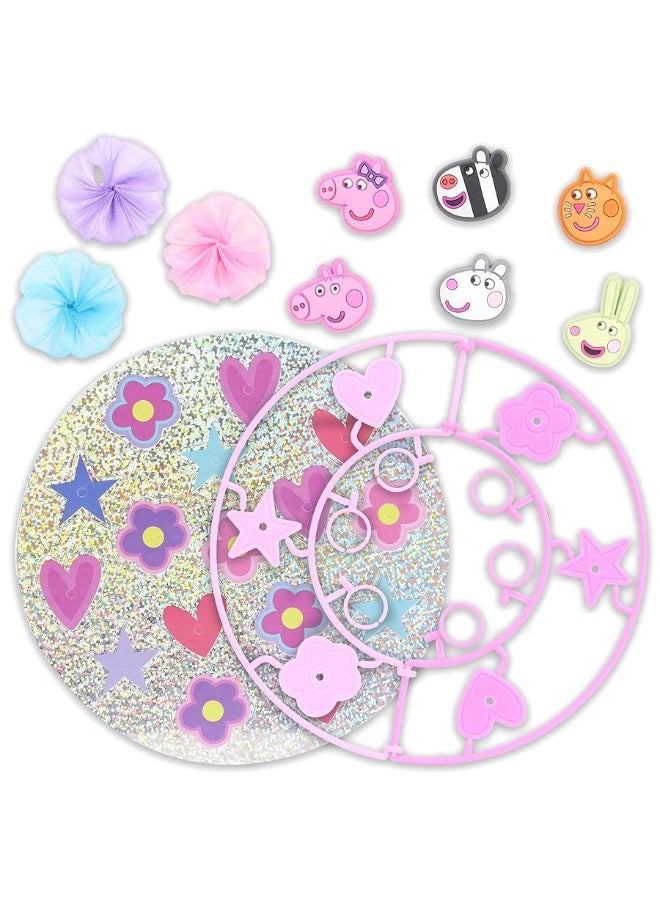 Tara Toys Peppa Pig Snap N' Wear Activity Rings Set, DIY Jewellery Kit for Kids, 3+ Years