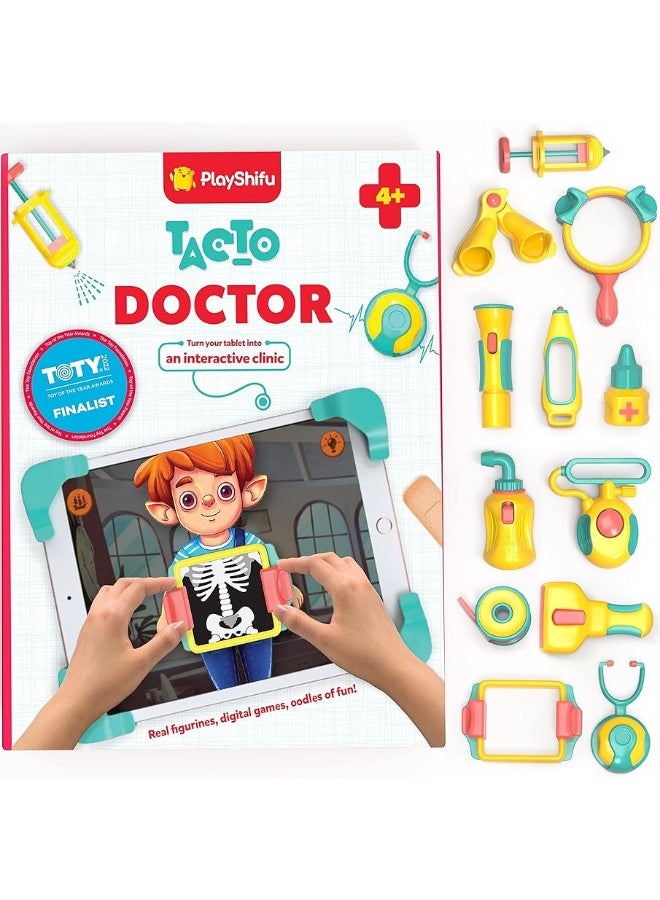 PlayShifu STEM Toys for Kids  Tacto Doctor Interactive Kit  App  Pretend Play with Real STEM Learning