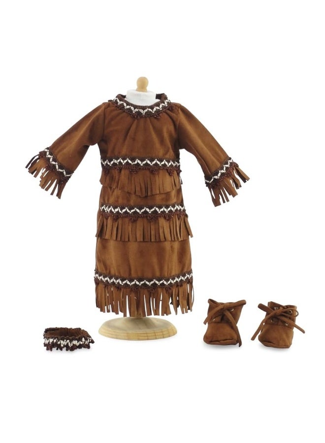 Emily Rose 18 Inch Doll Clothes Clothing â€“ 18-in Doll Native American Outfit Costume Set Fits Most 18â€ Dolls | Includes Doll Shoes and Accessories | Doll NOT Included