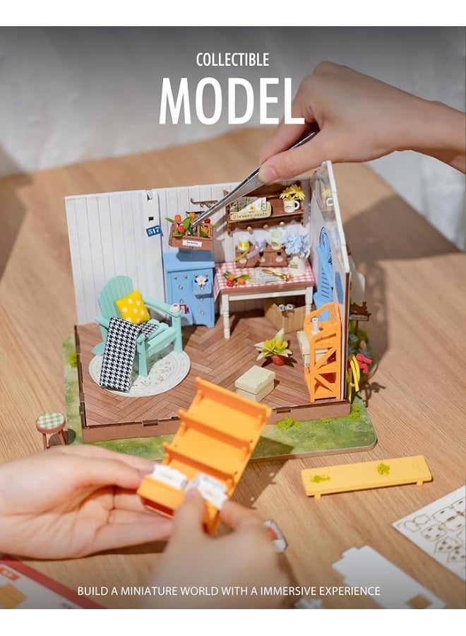 Rolife DIY Miniature Dollhouse Kit, Build 9.6