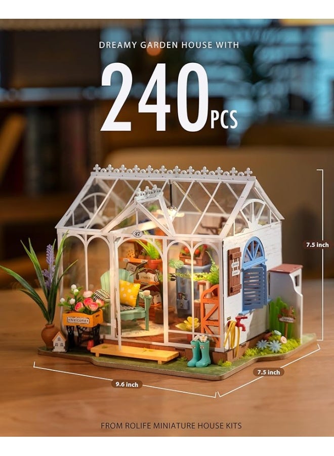 Rolife DIY Miniature Dollhouse Kit, Build 9.6