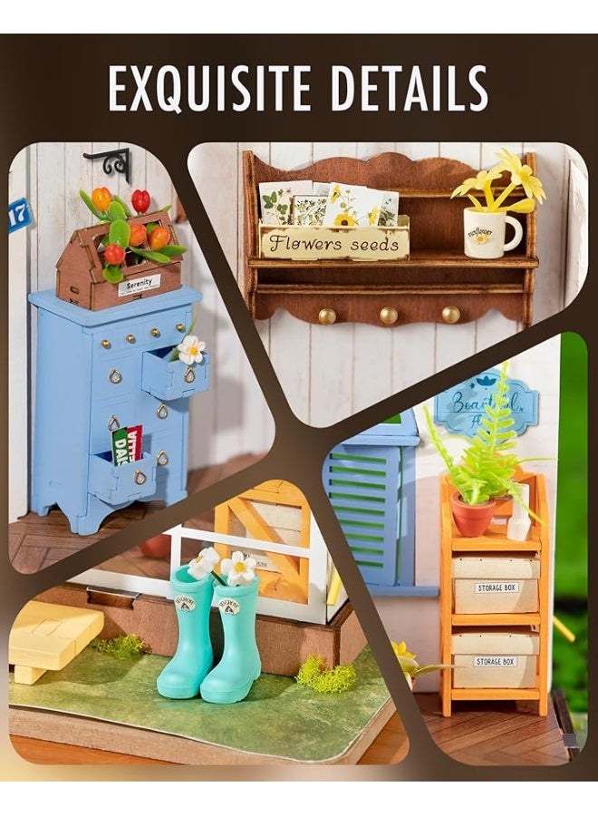 Rolife DIY Miniature Dollhouse Kit, Build 9.6