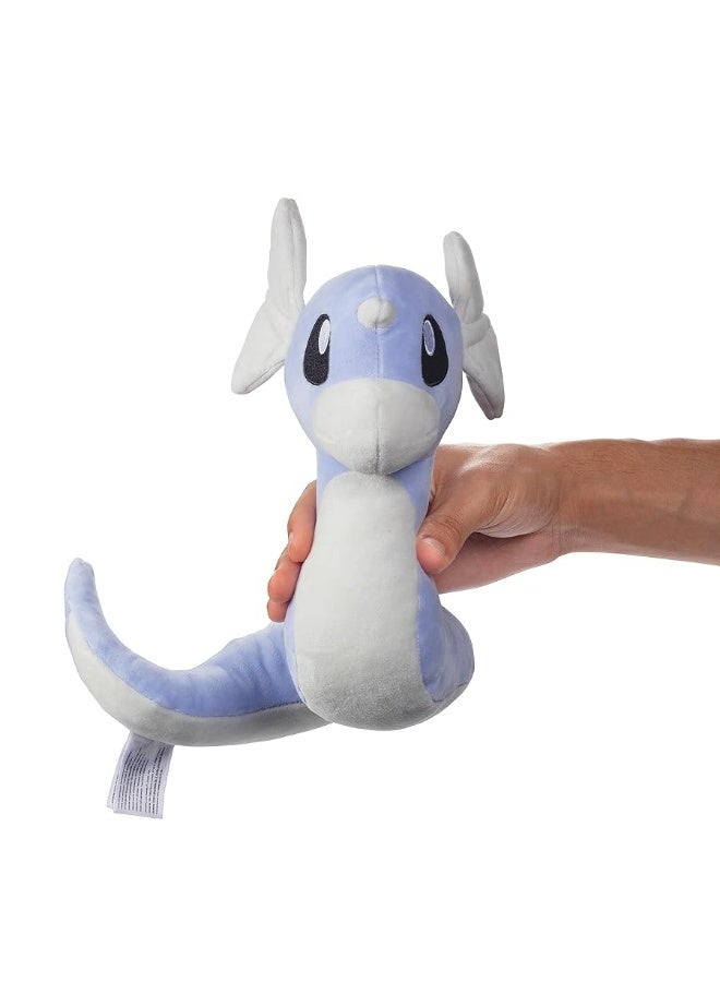 Pokmon 8 Dratini Plush  Officially Licensed  Scarlet  Violet Dragonair Evolution  Quality Soft Stuffed Animal Toy  Gift for Kids Boys  Girls  Fans of Pokemon