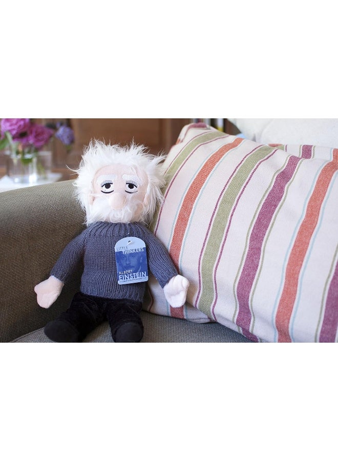 Albert Einstein Plush Doll  Little Thinkers by The Unemployed Philosophers Guild