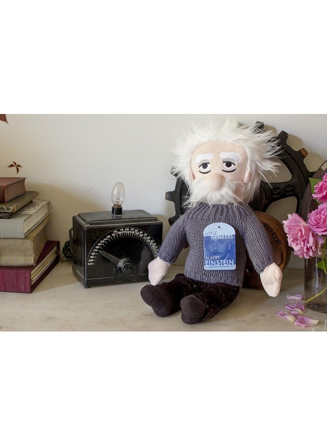 Albert Einstein Plush Doll  Little Thinkers by The Unemployed Philosophers Guild