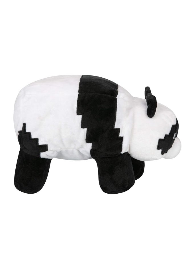 JINX Minecraft Adventure Panda Plush Stuffed Toy, Black/White, 9.5