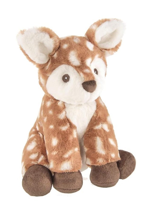 Bearington Baby Willow Plush Fawn Stuffed Animal, 9 inches