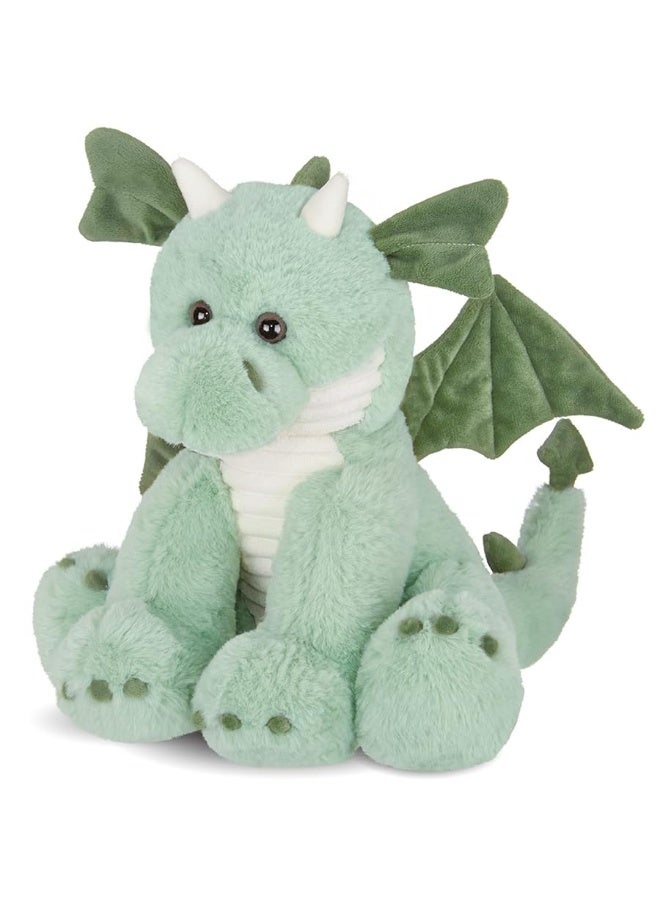 Bearington Collection Burnie Plush Dragon Stuffed Animal, 10.5 Inch