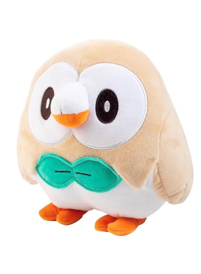 Pokmon Legends Arceus 8 Rowlet Plush  Officially Licensed  Quality  Soft Stuffed Animal Toy  Add Rowlet to Your Collection  Great Gift for Kids Boys Girls  Fans of Pokemon