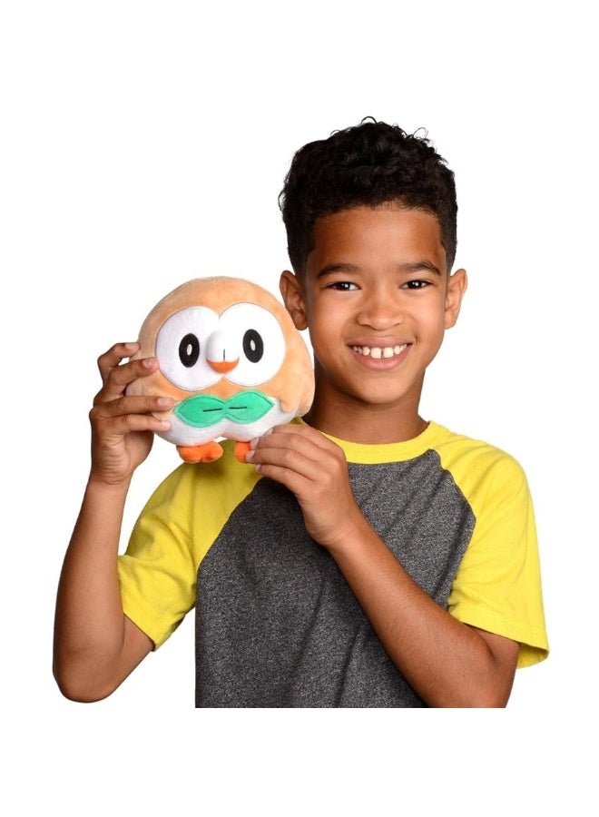 Pokmon Legends Arceus 8 Rowlet Plush  Officially Licensed  Quality  Soft Stuffed Animal Toy  Add Rowlet to Your Collection  Great Gift for Kids Boys Girls  Fans of Pokemon