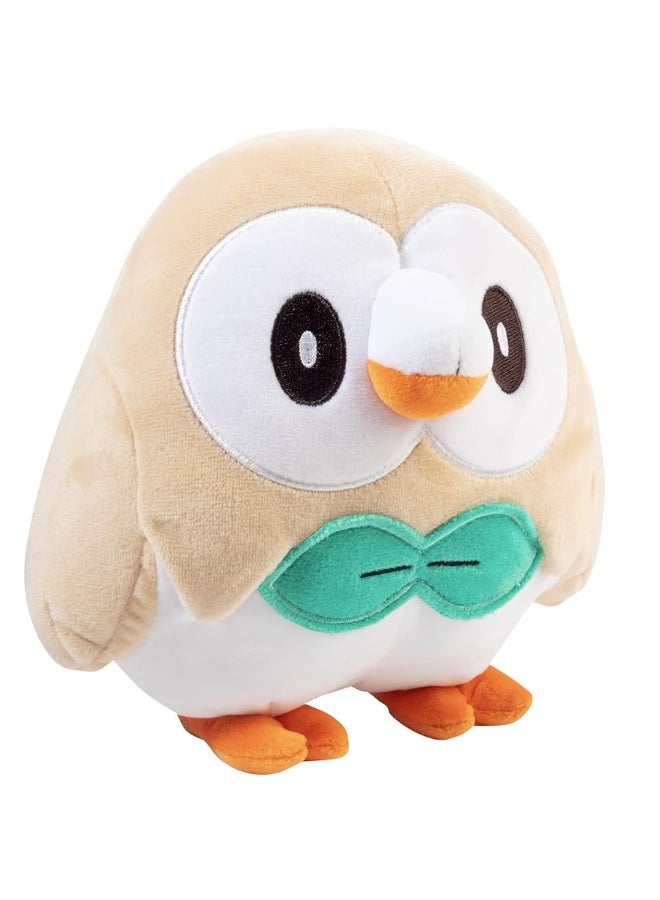 Pokmon Legends Arceus 8 Rowlet Plush  Officially Licensed  Quality  Soft Stuffed Animal Toy  Add Rowlet to Your Collection  Great Gift for Kids Boys Girls  Fans of Pokemon