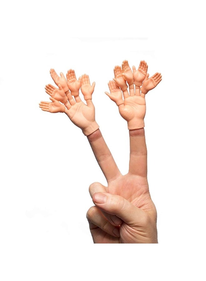 ACC Set of Ten Rubber Finger Hands for Two Finger Hands Mini Puppets