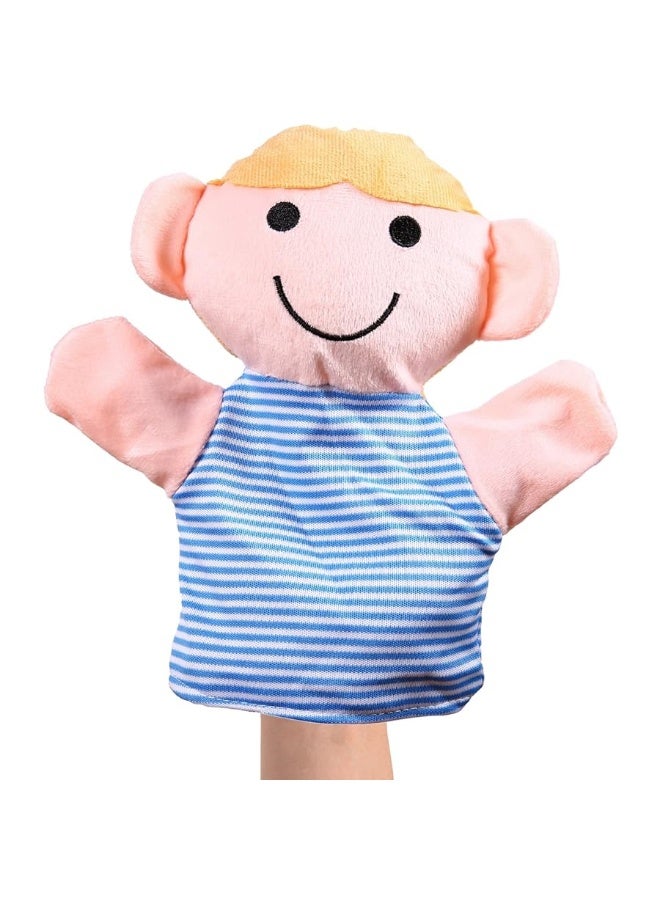 Hand Puppet Set - 6 Family Members - Premium Quality, 9â€ Inch Soft Plush Hand Puppets for Kids for Storytelling, Teaching, Preschool, Role-Play | Mother, Father, Son, Daughter and Grandparents