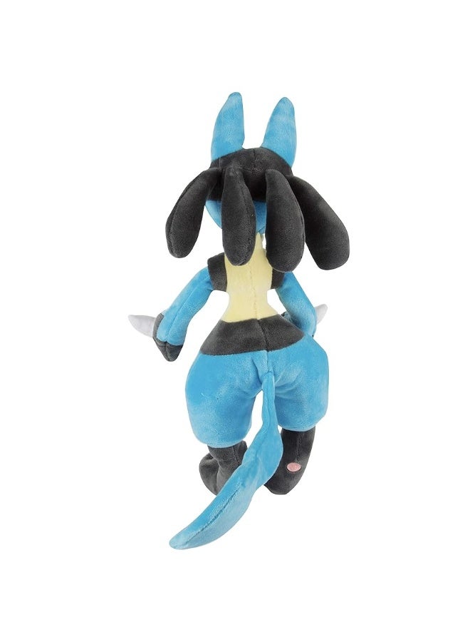 Pokemon Lucario & Riolu Plush Stuffed Animal Toys, 2-Pack - Officially Licensed - Evolution Set - Gift for Kids, Boys & Girls - Ages 2+