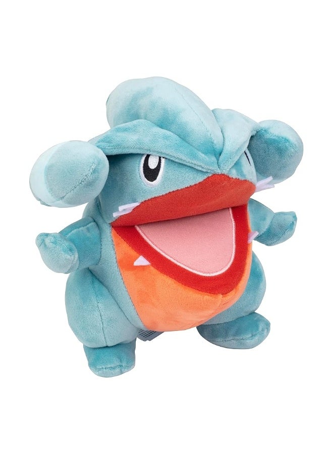 Pokmon 8 Gible Plush  Officially Licensed  Quality  Soft Stuffed Animal Toy  Scarlet  Violet  Add Gible to Your Collection  Great Gift for Kids Boys Girls  Fans of Pokemon