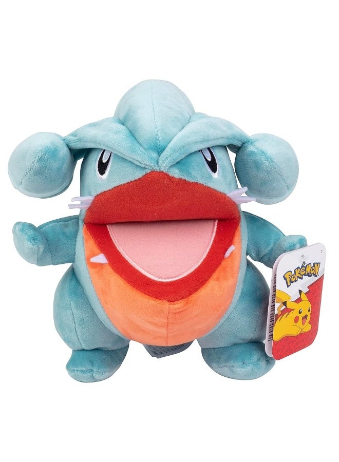 Pokmon 8 Gible Plush  Officially Licensed  Quality  Soft Stuffed Animal Toy  Scarlet  Violet  Add Gible to Your Collection  Great Gift for Kids Boys Girls  Fans of Pokemon