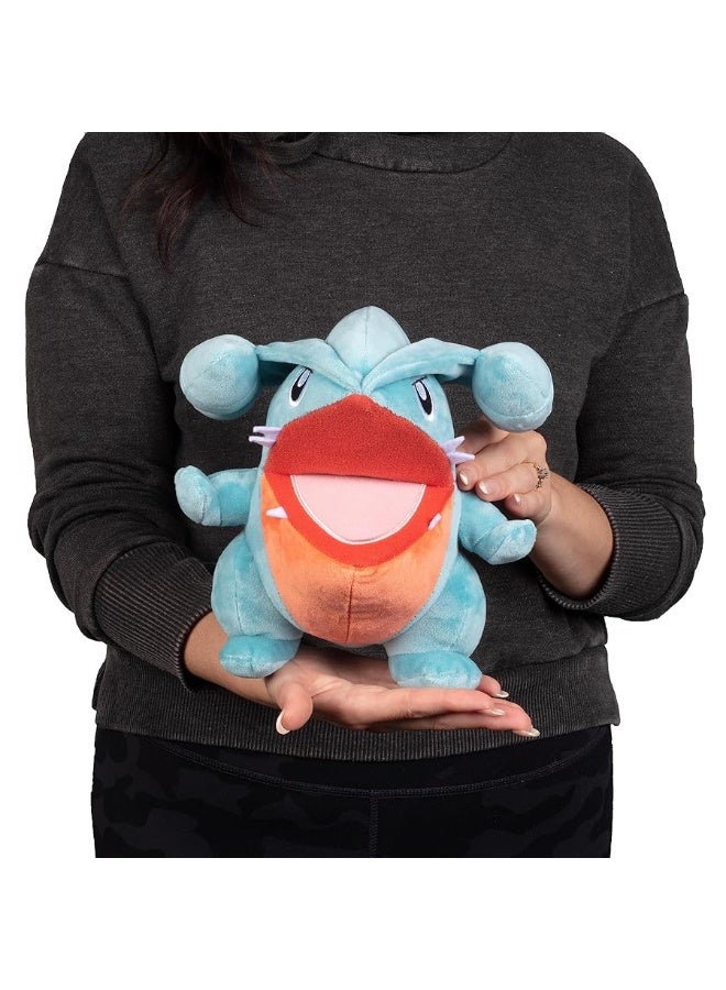 Pokmon 8 Gible Plush  Officially Licensed  Quality  Soft Stuffed Animal Toy  Scarlet  Violet  Add Gible to Your Collection  Great Gift for Kids Boys Girls  Fans of Pokemon