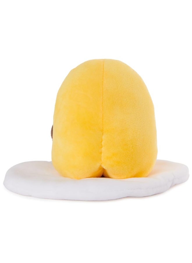 GUND Sanrio Gudetama The Lazy Egg Stuffed Animal, Gudetama with Soy Sauce Plush Toy for Ages 1 and Up, 5â€