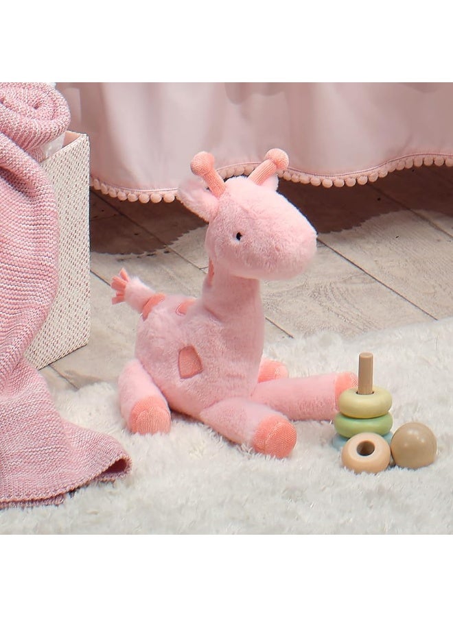 Lambs  Ivy Snuggle Jungle Pink Giraffe Plush Stuffed Animal Toy  Snuggles