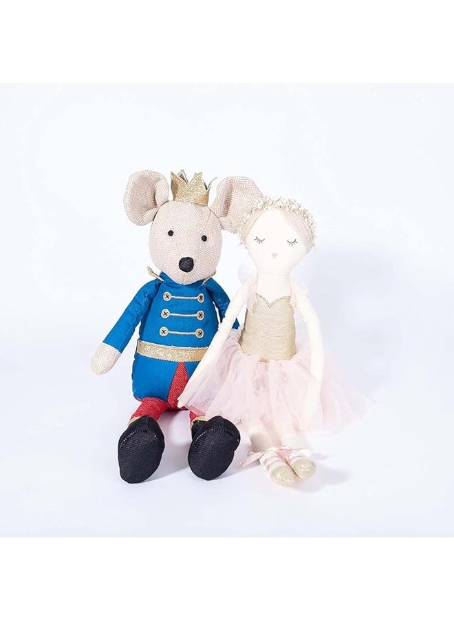 MON AMI Ballerina Stuffed Doll - 22â€, Plush Ballerina Doll for Girls, Use as Toy or Room Decor, Great Gift for Kids of All Ages