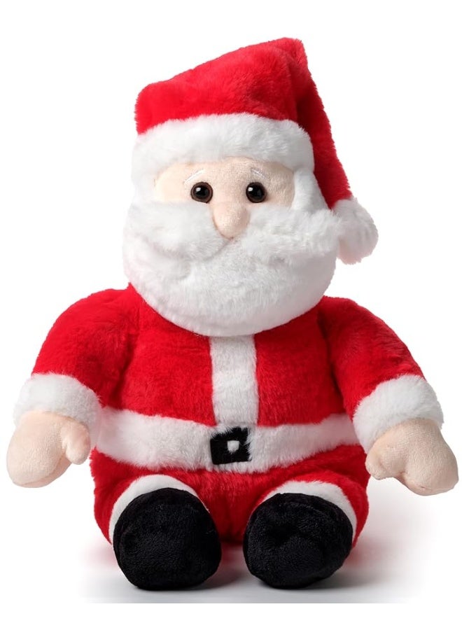 Bearington Santa Claus Plush, 16 Inch Stuffed Santa, Christmas Plush Toys