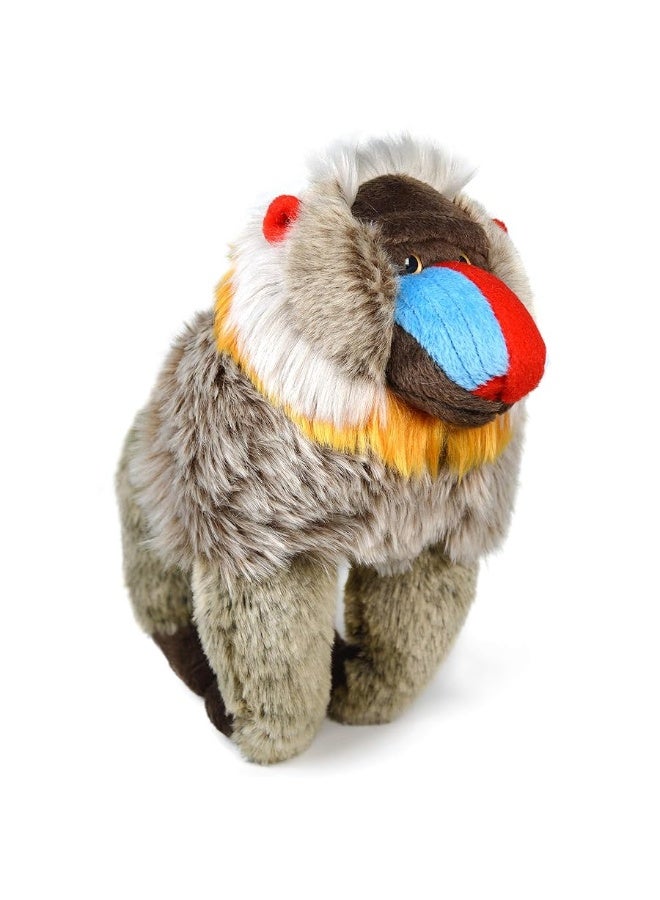 VIAHART Mambo The Mandrill - 10.5 Inch Stuffed Animal Plush Baboon - by Tiger Tale Toys