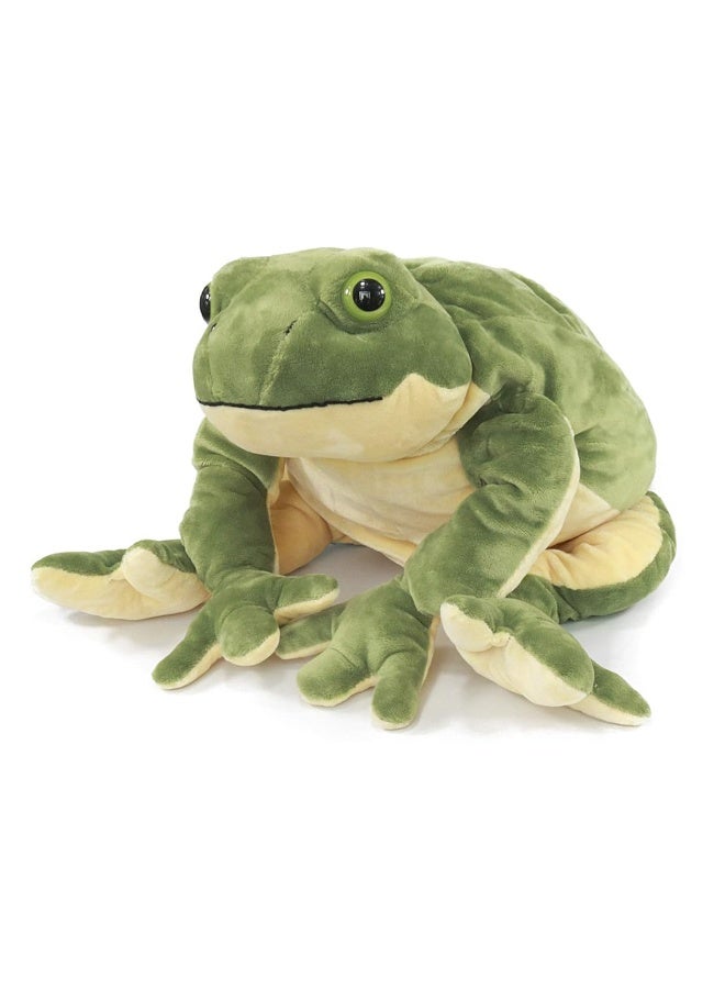 Ice King Bear Plush Giant Frog Stuffed Animal Soft Toy, 22 Inches Large, Green