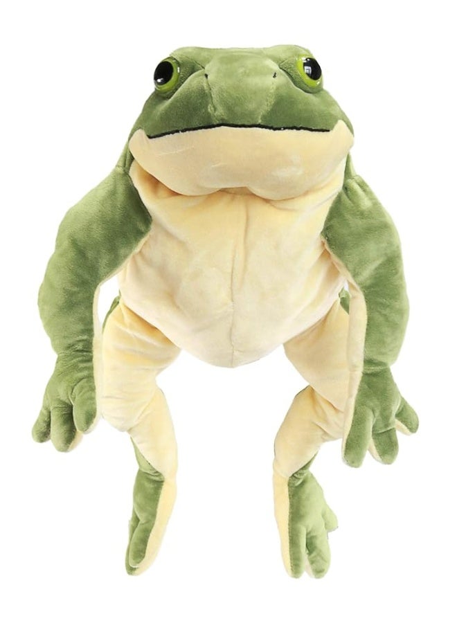 Ice King Bear Plush Giant Frog Stuffed Animal Soft Toy, 22 Inches Large, Green