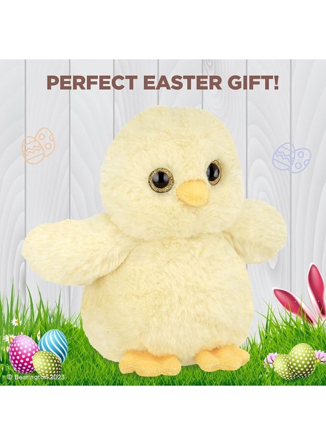 Bearington Lilâ€™ Peep The Yellow Small Plush Chick Stuffed Animal, Adorable, Soft and Cuddly, Great Gift for Kids of All Ages, Birthdays, Holidays and Special Occasions, 6 inches
