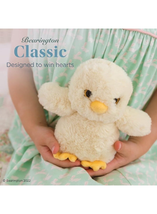 Bearington Lilâ€™ Peep The Yellow Small Plush Chick Stuffed Animal, Adorable, Soft and Cuddly, Great Gift for Kids of All Ages, Birthdays, Holidays and Special Occasions, 6 inches