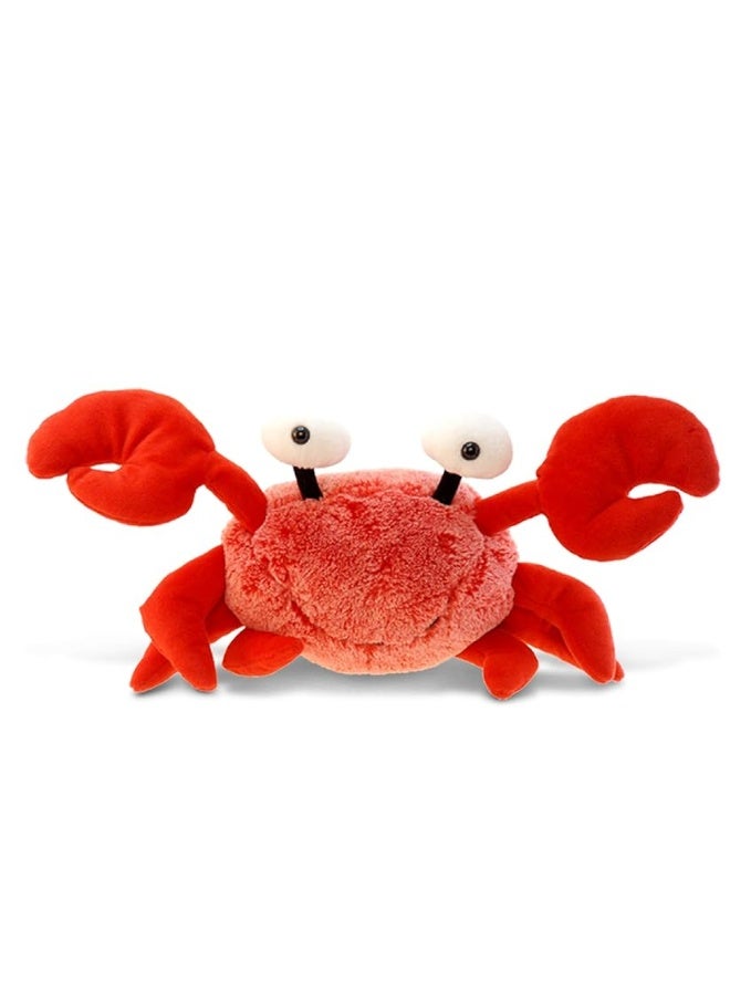 DolliBu Red Crab Stuffed Animal  Super Soft Crab Plush Toy Cute Crab Ocean Stuffed Animal for Boys and Girls Adorable Red Stuffed Animal Crab Toy Gift for Kids Teens and Adults 12 Inches