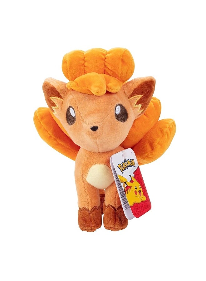 Pokmon Vulpix 8 Plush  Officially Licensed  Quality  Soft Stuffed Animal Toy  Generation One  Great Gift for Gift for Kids Boys  Girls  Fans of Pokemon