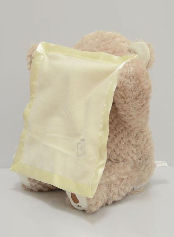 Electronic Peek A Boo teddy Bear Soft Toy 8x10x12cm 8x10x12cm