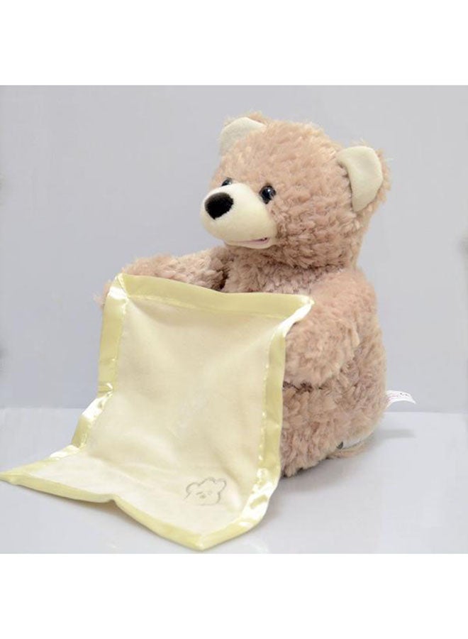 Electronic Peek A Boo teddy Bear Soft Toy 8x10x12cm 8x10x12cm