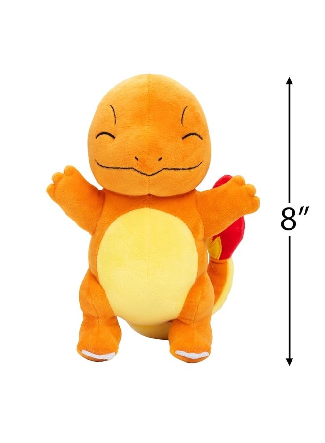 Pokmon 8 Charmander Plush  Officially Licensed  Quality  Soft Stuffed Animal Toy  Add to Your Collection  Great Gift for Kids Boys  Girls