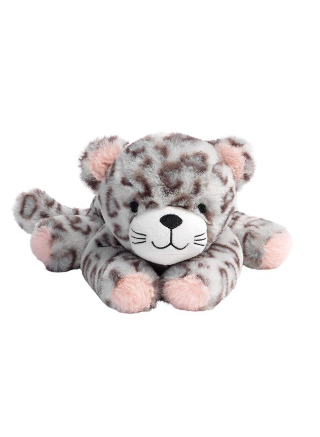 Lambs & Ivy Happy Jungle Plush Leopard Stuffed Animal Toy - Pink/Gray - Cleo