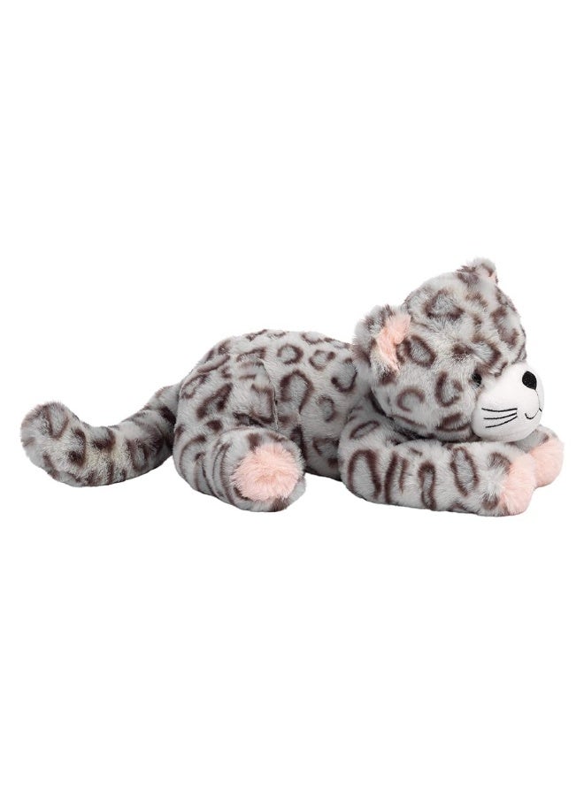 Lambs & Ivy Happy Jungle Plush Leopard Stuffed Animal Toy - Pink/Gray - Cleo