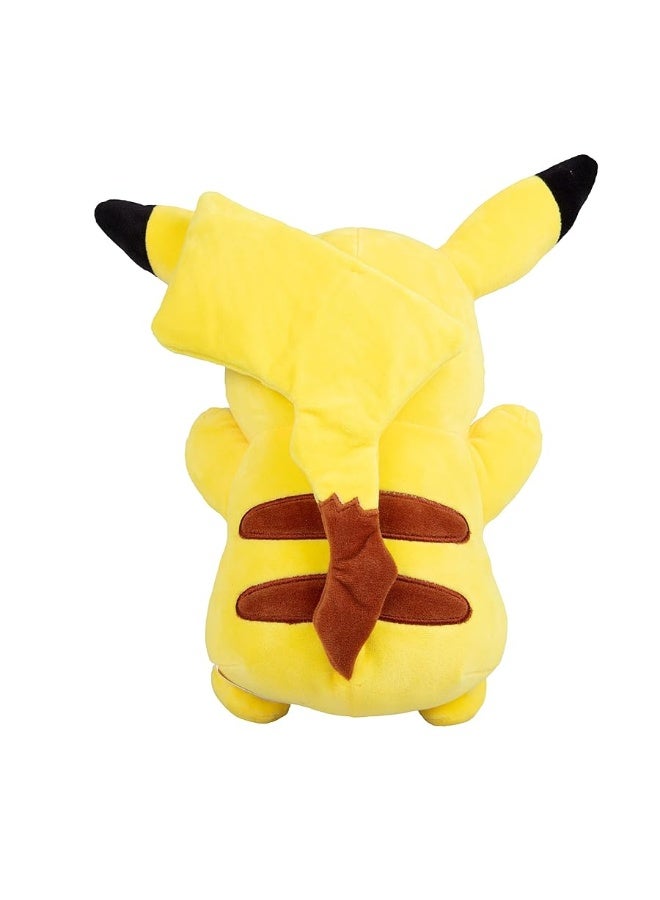 Pokmon 12 Large Pikachu Plush  Officially Licensed  Quality  Soft Stuffed Animal Toy  Generation One  Great Gift for Kids Boys Girls  Fans of Pokemon  12 Inches