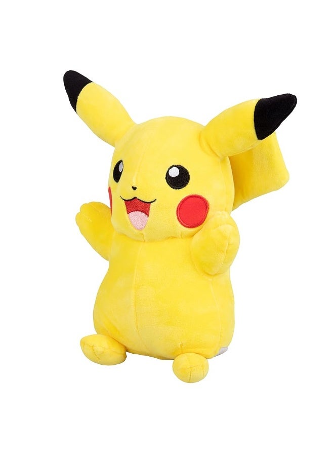 Pokmon 12 Large Pikachu Plush  Officially Licensed  Quality  Soft Stuffed Animal Toy  Generation One  Great Gift for Kids Boys Girls  Fans of Pokemon  12 Inches