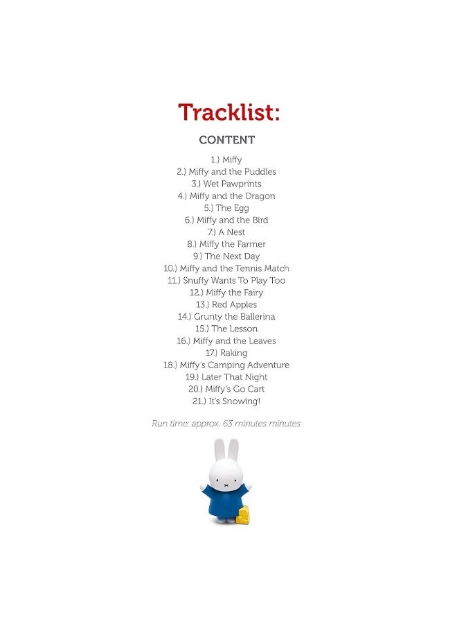 Tonies Miffy Audio Play Character