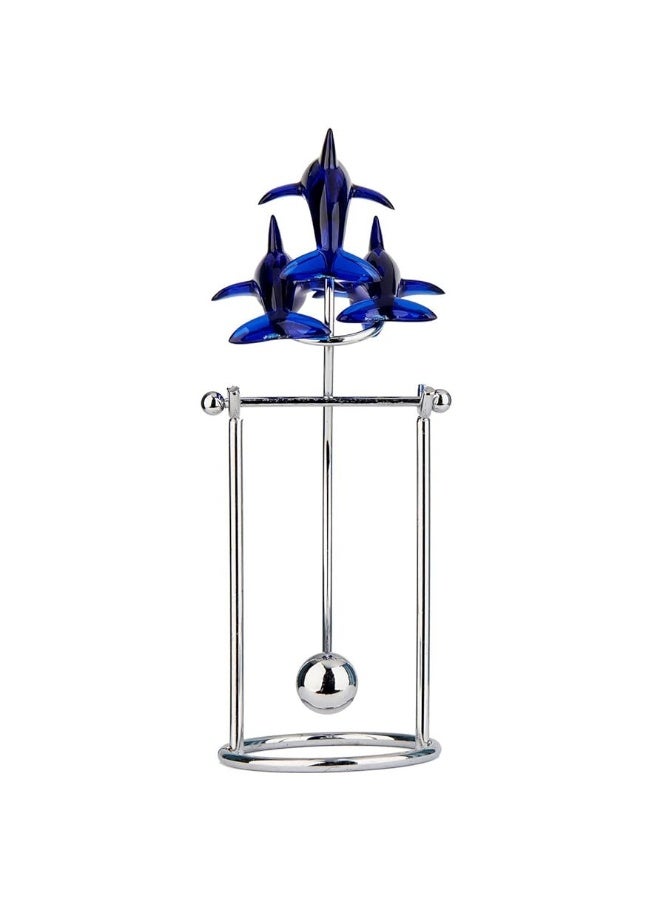 Sunnytech Dolphins Kinetic Art Balancing Decompression Toy Decompressive Science Psychology Home Office Decor Desk Decor Toy WJ124 HL05 Dolphins Toy