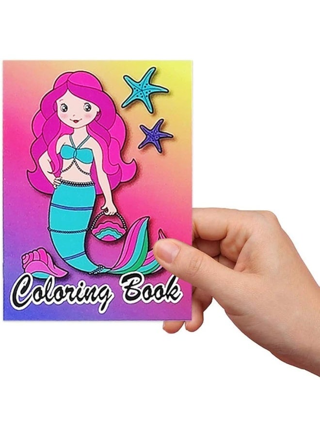 ArtCreativity Assorted Mini Coloring Books - Bulk Pack of 20 Small Color Booklets in 5 Designs - Perfect Party Favors - Educational Art Gifts for Toddlers, Boys and Girls Ages 1, 2, 3, 4, 5, 6, 7, 8