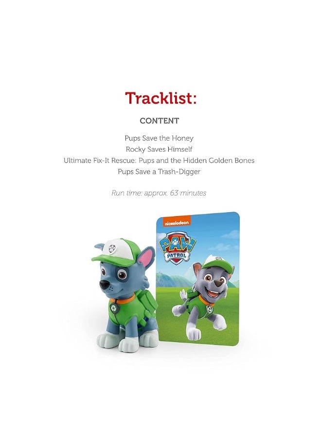 Tonies Rocky Audio Play Character from Paw Patrol