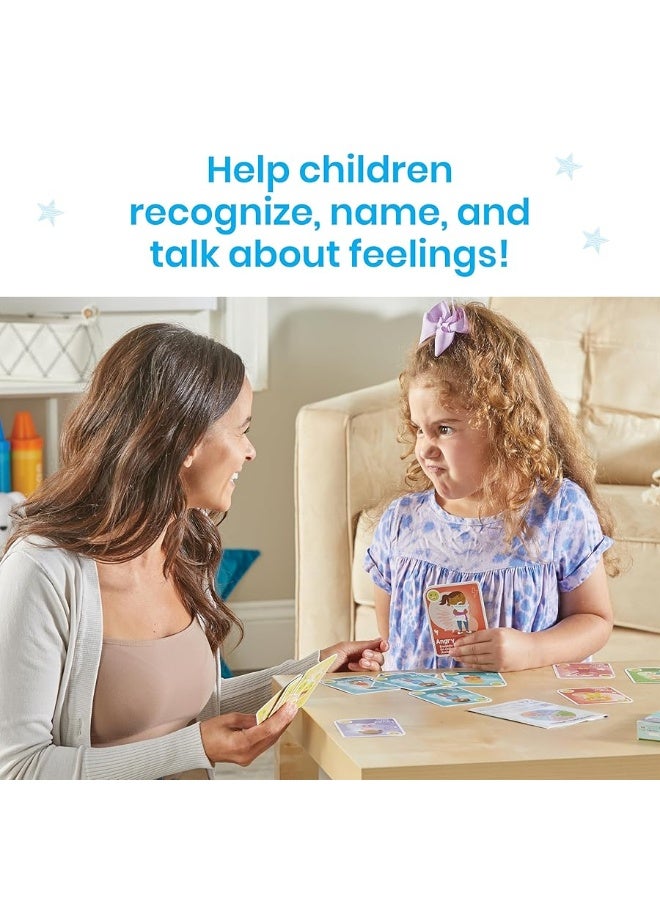hand2mind Express Your Feelings Playing Cards, Emotions Cards, Flash Cards for Toddlers, Kids Card Games, Play Therapy Toys, Therapy Games, Social Emotional Learning Activities, Social Skills Games