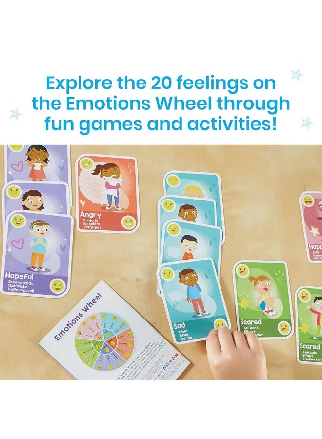hand2mind Express Your Feelings Playing Cards, Emotions Cards, Flash Cards for Toddlers, Kids Card Games, Play Therapy Toys, Therapy Games, Social Emotional Learning Activities, Social Skills Games