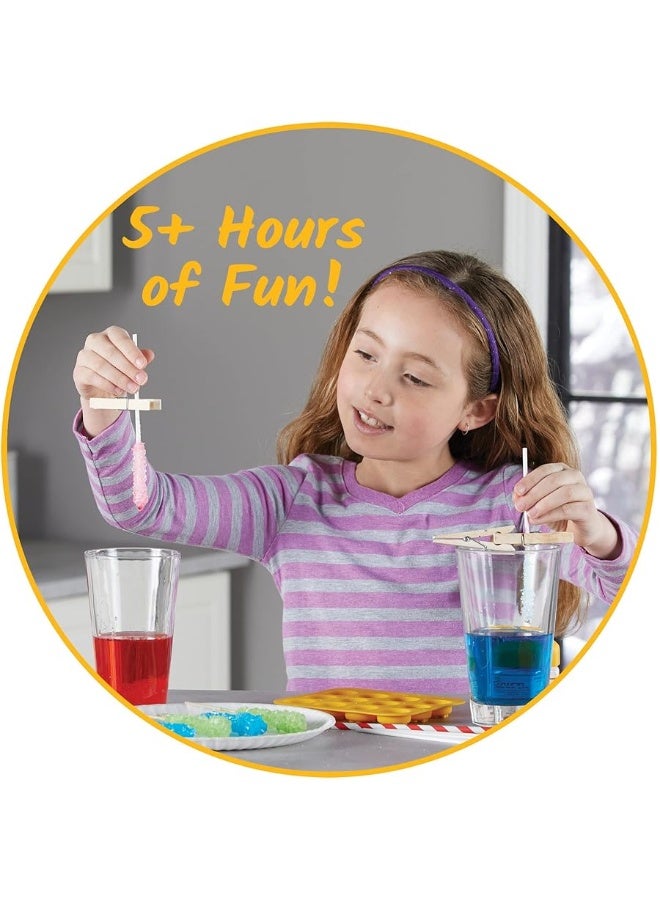 hand2mind Candy Creations Science Lab Kit, Make Lollipops, Gelatin and Candy Molds, Candy Making Kit for Kids, Gummy Bear Maker, Food Science Kit, Homeschool Supplies, 20 Hands-On Activities