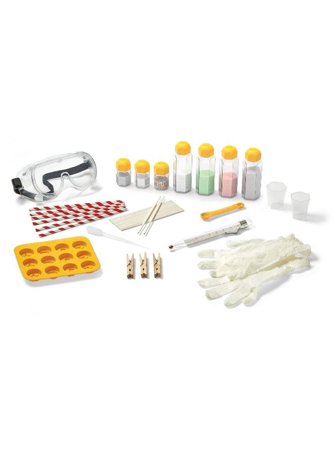 hand2mind Candy Creations Science Lab Kit, Make Lollipops, Gelatin and Candy Molds, Candy Making Kit for Kids, Gummy Bear Maker, Food Science Kit, Homeschool Supplies, 20 Hands-On Activities