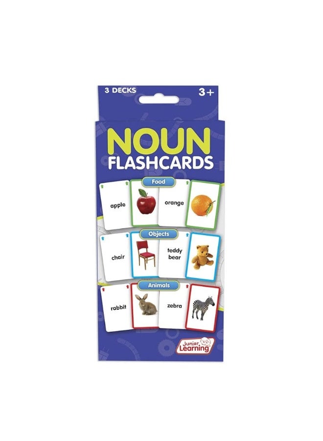 Junior Learning JL214 Noun Flashcards Medium