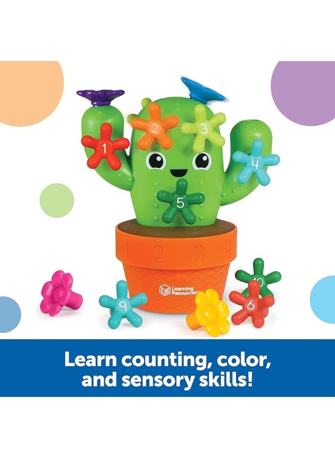 Learning Resources Carlos The Pop & Count Cactus,16 Pieces, Age 18+ Months, Toddler Learning Toys, Preschool Toys, Educational Toys for Kids, Cactus Toys for Kids, for Kids